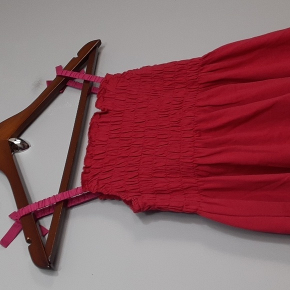 American Girl Valentine's Pretty Party Red Pink Ruffle Dress - Picture 7 of 8